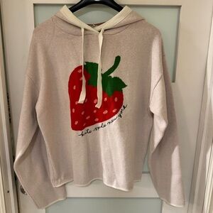 Kate Spade Target Strawberry Hoodie Size S